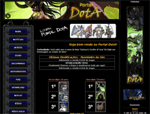 Tablet Screenshot of portaldota.com.br